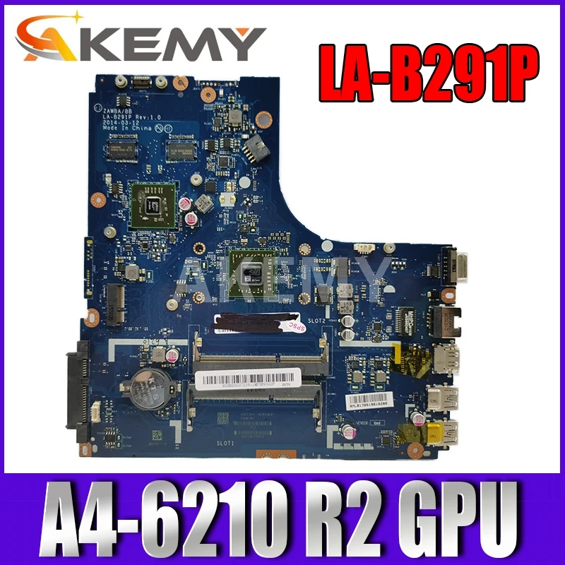 Akemy Бесплатная доставка Новая материнская плата для ноутбука ZAWBB LA-B291P