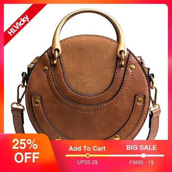 

Women's Fashion Handbag Casual Shell Bag Famous Designer Brand Brown Black Ladies Crossbody Bag With Rivets Summer Shoulder Bag