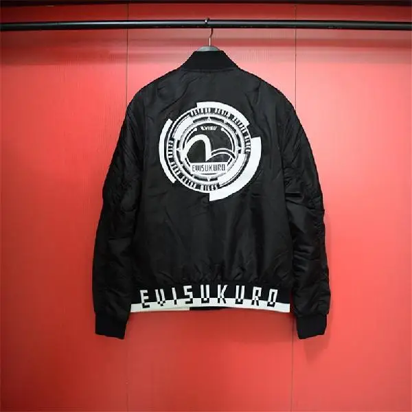 Бренд Evisu зимнее Мужское пальто высшего качества модная теплая дышащая хлопковая одежда повседневная мужская униформа Тренч