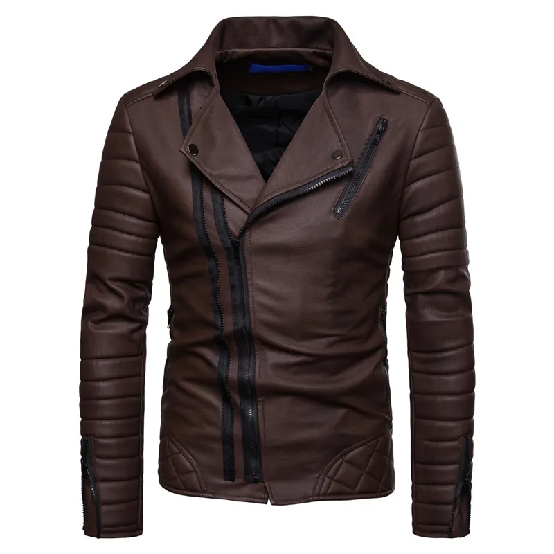 2019New полые мужские куртки размера плюс, повседневные ветрозащитные мотоциклетные Кожаные Куртки из искусственной кожи, мужские уличные пальто с мехом