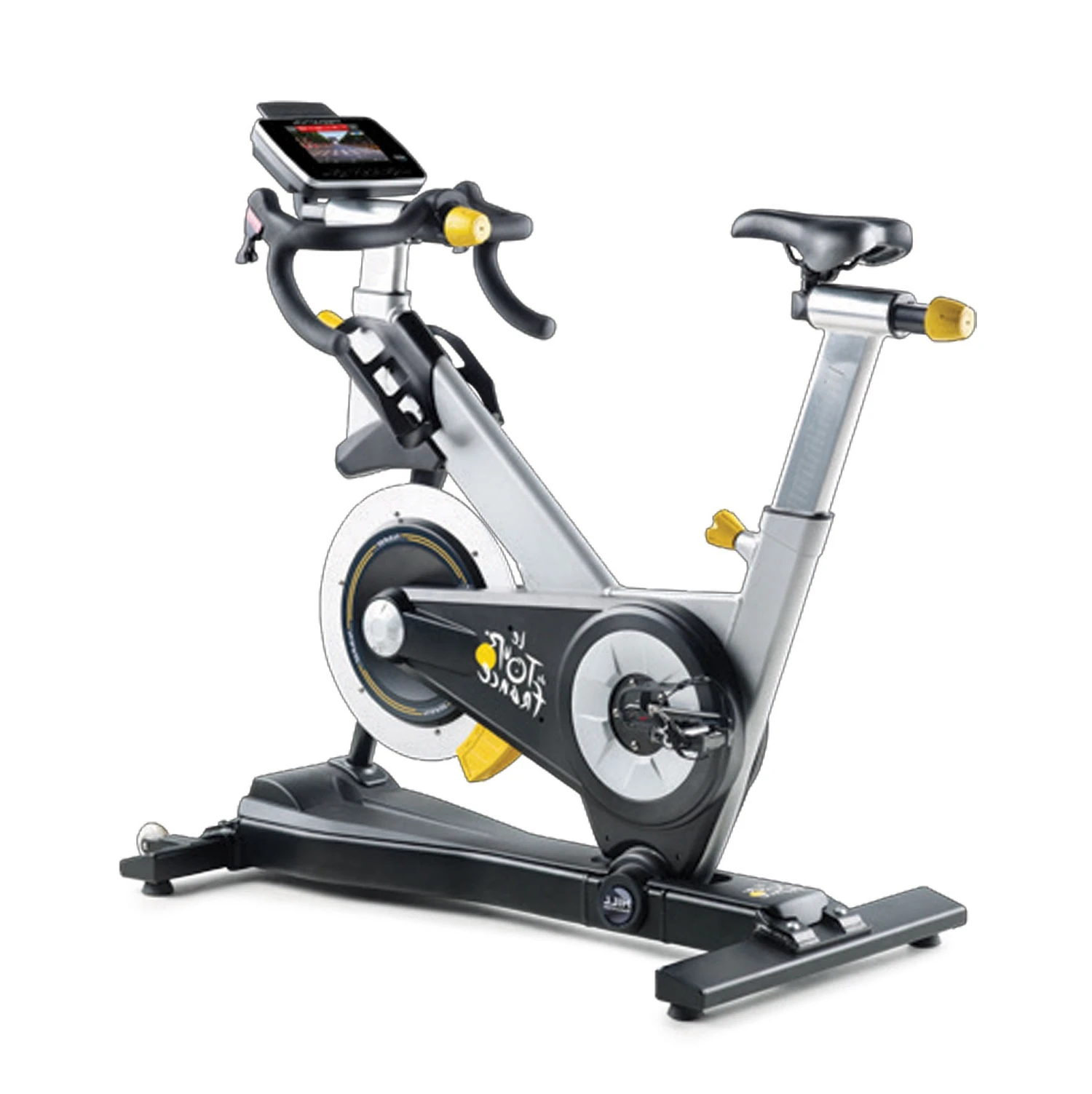 bodymax b15 black indoor cycle exercise bike with free lcd monitor