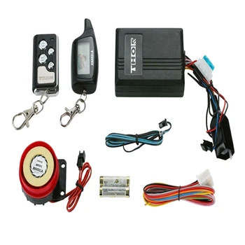 

Two-Way Motorcycle Anti-Theft Security System Motorcycle Keyless Entry Lcd Remote Control