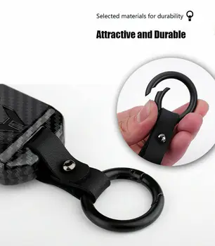 

Remote Key Fob Bag Holder PU Leather Cover Case Fit For VW-Jetta-MK6/MK5
