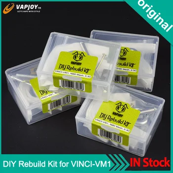 

VAPJOY DIY Rebuild Kit for VINCI-VM1 Ni80 0.3ohm Rebuild Pod Mesh Coil Repair Accessories E Cigarette Pod Cartridge Repair Tool