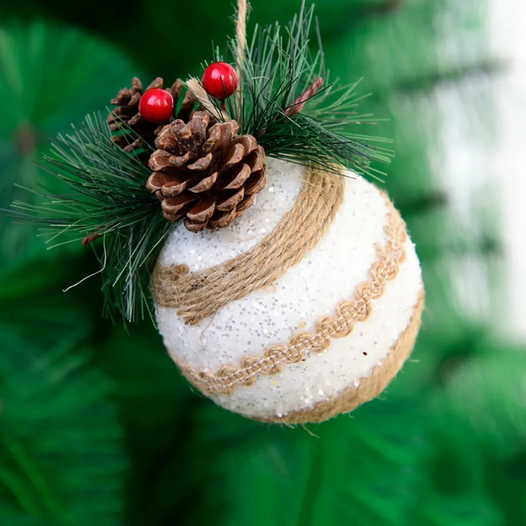 Рождественский шар, украшения для рождественской елки, декор для рождественского праздника, 7,5 см, с Рождеством, год, украшения, украшения