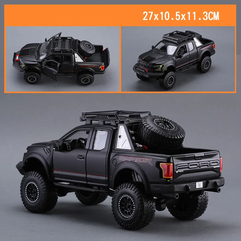 Maisto 1:24 Ford F150 pickup raptor модели автомобилей, игрушечный автомобиль высокого моделирования, подарки для детей