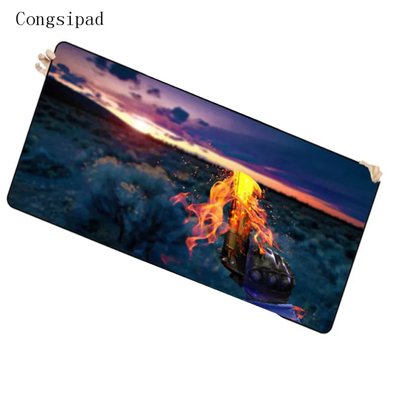  Counter Strike Large Size Gun mouse pad Anti-slip Natural Rubber PC Computer Gaming mousepad DeskMa