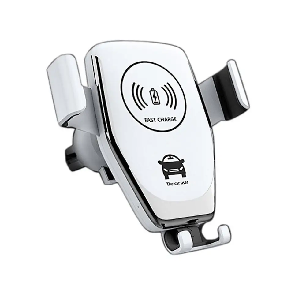 

Car Wireless Charging Bracket Gravity Sensing Bracket Wireless Fast Charger Car Mount Holder Stand For Iphone X Xs Samsung S9