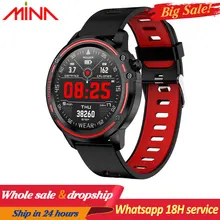 L8 Смарт часы мужские часы IP68 Водонепроницаемые Смарт часы ЭКГ кровяное давление пульсометр спортивные фитнес pk L5 L9 Смарт часы