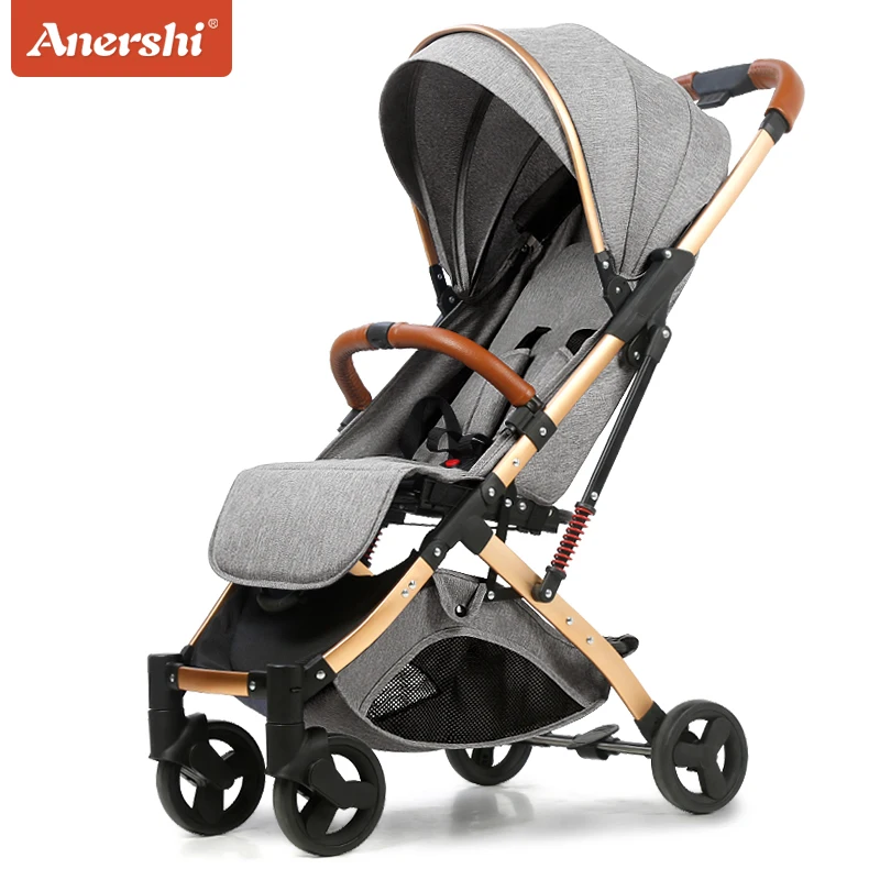  Baby stroller can sit reclining ultra light portable folding shock absorbers children hand push umb