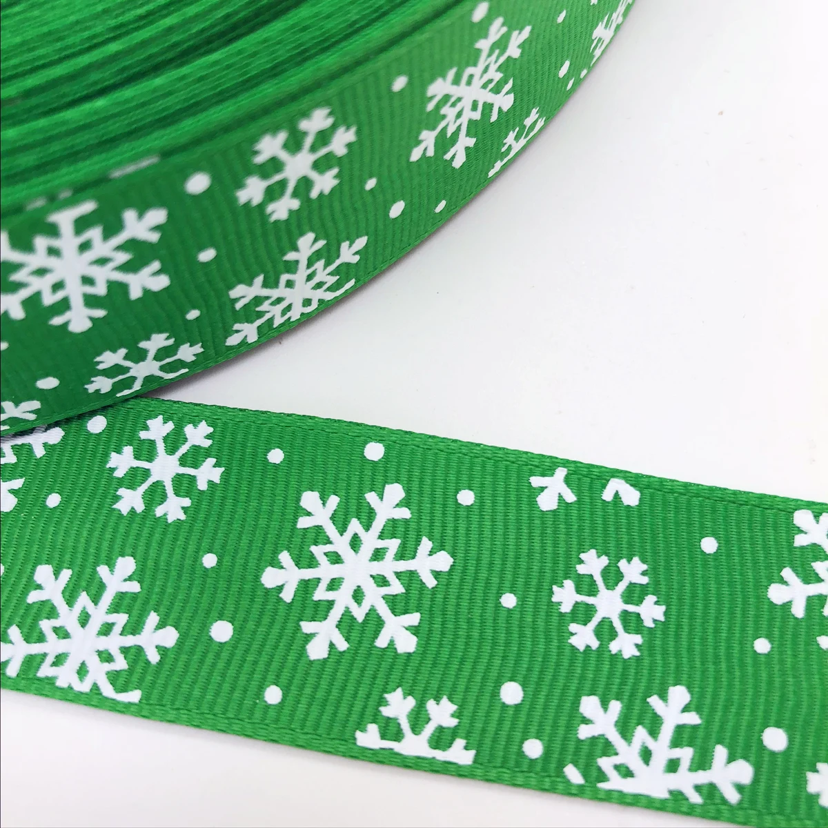 Рождественская серия 25 мм 5 ярдов подарочная упаковочная лента Рождественская лента коробка для галстука упаковочный пояс для выпечки полиэфирная лента для волос бант для шитья