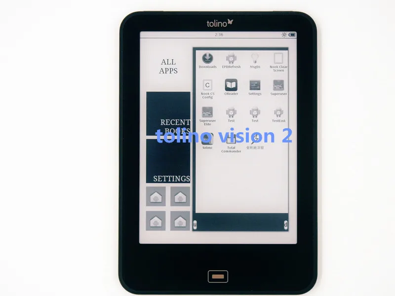 Tab2 раскладная страница Tolino Vision 2/tolino shine 2 HD чернила для чтения электронных книг aura