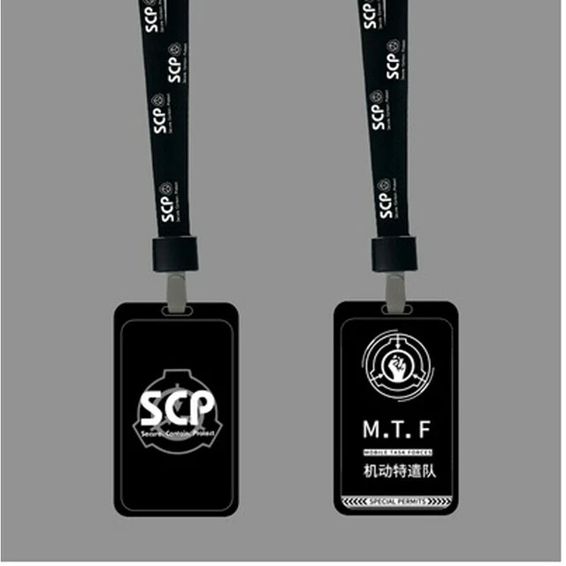 1pc Number 5 Level 5 Scp Foundation Identity Key Card For Role