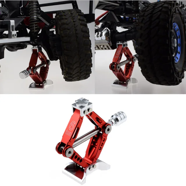 RC Car 1:10 Scale Adjustable Metal Scissor Jack Tool for RC Crawler Axial SCX10 Traxxas TRX4 Tamiya CC01 D90 5