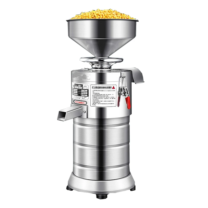 Commercial 40kg/h household soybean milk machine soybean grinder