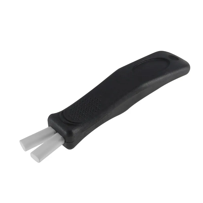Ice Skate Sharpener Whetstone Hand Held Sharpening System Hockey Skating Sharpen Blade Edges Ceramic Rod