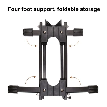 

Repair Mountain Bike Parking Rack Cycling Fixed Support Portable Indoor Storage Folding Stand Frame Aluminum Alloy Floor Stable