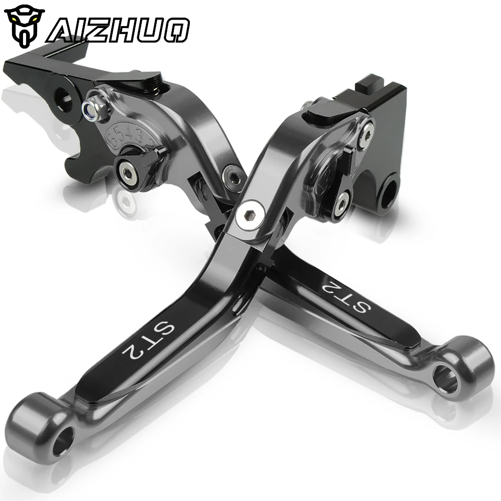 Для поездок на мотоцикле Ducati ST2 1998-2003 1999 2000 2001 2002 Тормозной Рычаг Сцепления мотоцикл тормоза рычаг мотоцикла складные сцепные рычаги - Цвет: M
