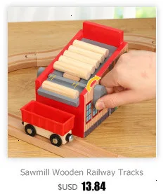 Лесопилки деревянные железнодорожные дорожки сцена аксессуары совместимы с Томом деревянный поезд рельсы автомобильные игрушки для детей Подарки
