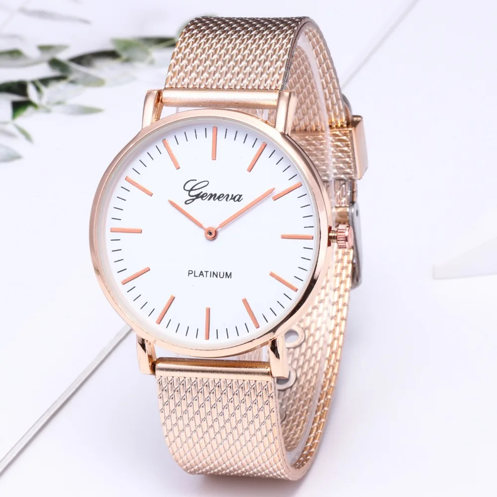 top luxury brand GENEVA Fashion Classic Women Watch Quartz Stainless Steel Wrist Watch Bracelet Watches Women Business relogio feminino reloj best gifts wholesale (16)