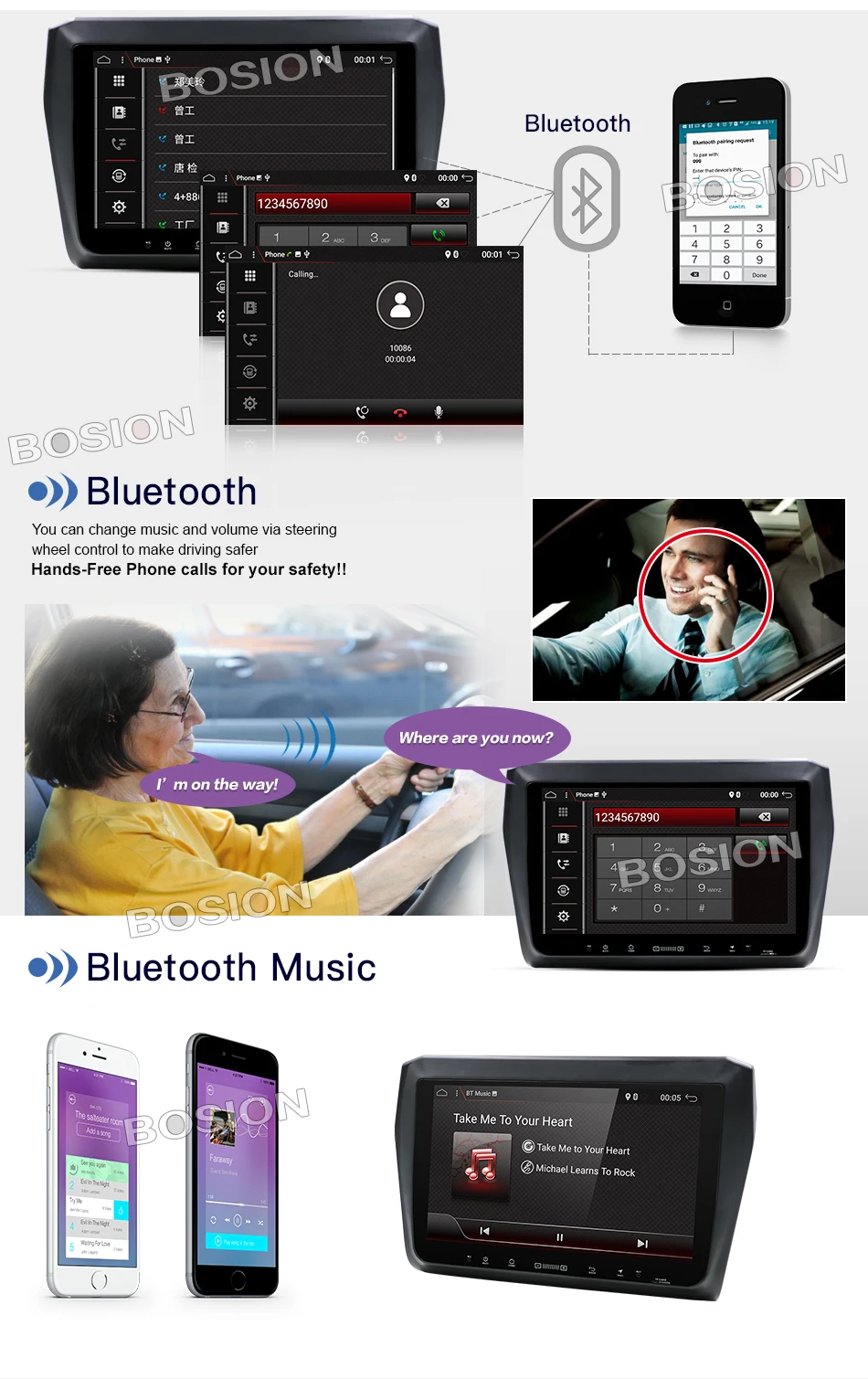 Discount Bosion 2G+32G 8 core Android 9.0 For Suzuki Swift 2017 2018 2019 Car DVD Multimedia Player GPS Navigation Stereo Radio BT WIFI 14