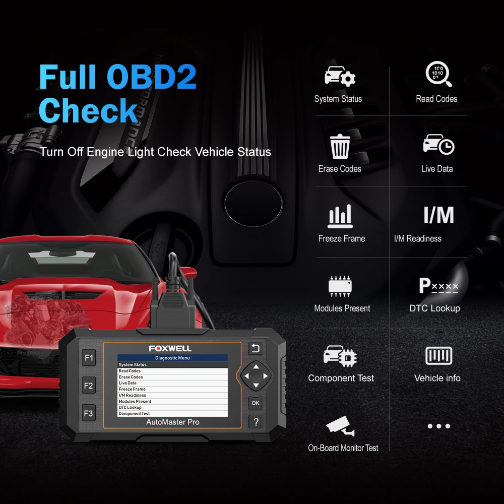 US $295.20 Foxwell NT644 OBD2 Scanner Oil SAS SRS 19 Reset Functions All System Car Diagnostic Tool Professional OBD 2 Automotive Scanner