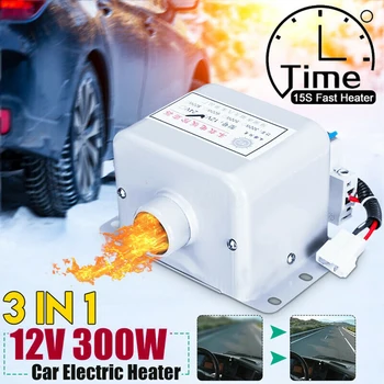 

12V 300W Portable Car Heater Fan Demister Defroster Heating Warmer Windscreen Car Electric Heater durable and practical