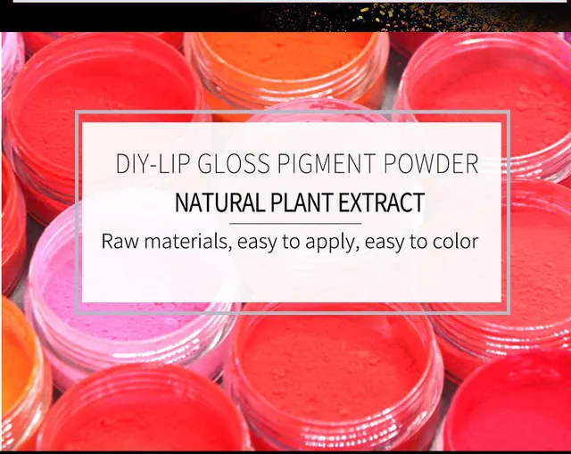 Colorful DIY Lip Gloss Powder Material 1g Lipstick Pigment Powder For DIY  Lipgloss Powder Pigment Make Up Tools Makeup Comestics