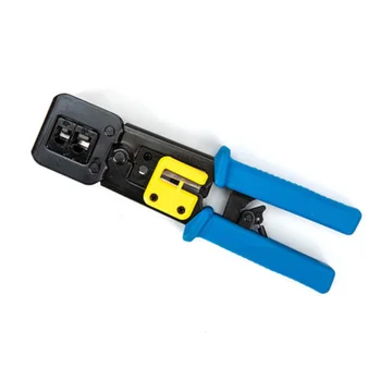 

220mm Steel + Plastic Crimper Tools Kit Fit For RJ11 & RJ45 Modular Plugs