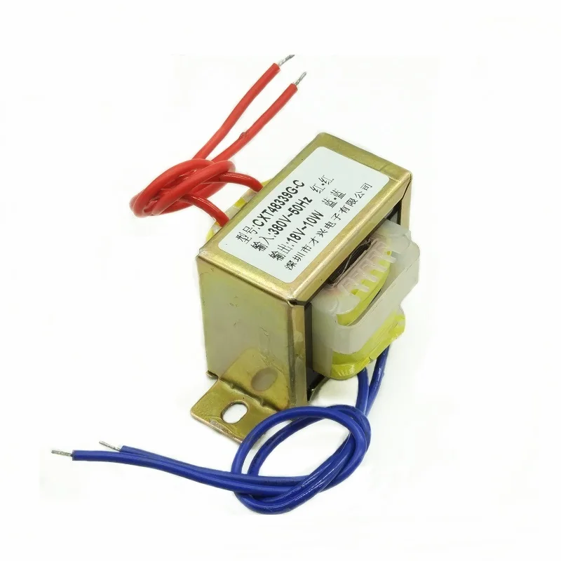 EI4824-10W трансформатор питания 10 Вт 380 В до 18 в 0.55A 380 В до 18 в трансформатор 10ва