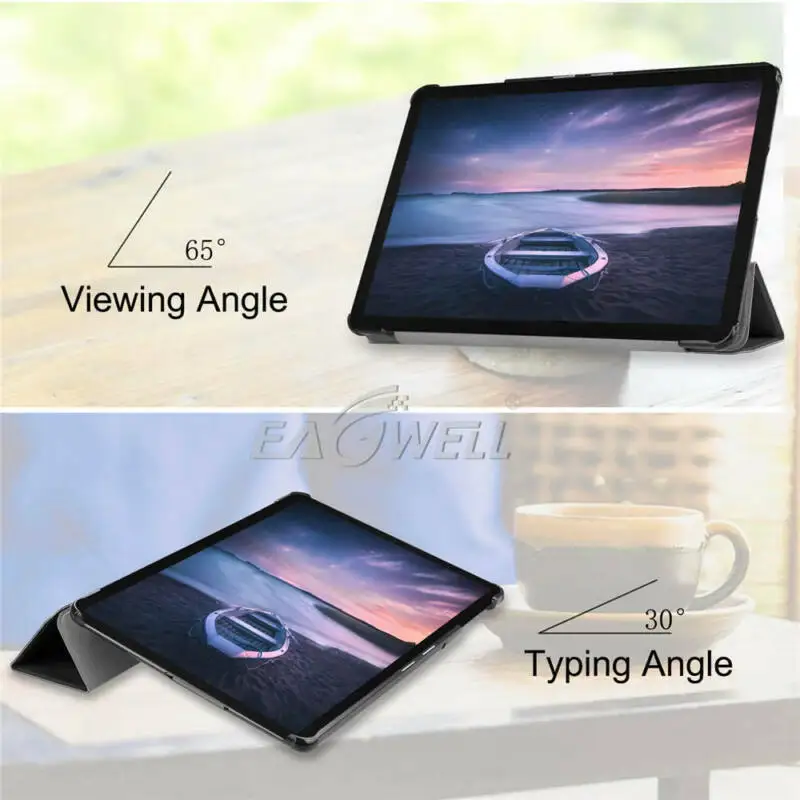 Трехстворчатая крышка для Samsung Galaxy Tab A 10," SM-T590 T595 T597 чехол с принтом кожаный флип-чехол с подставкой Авто Режим сна