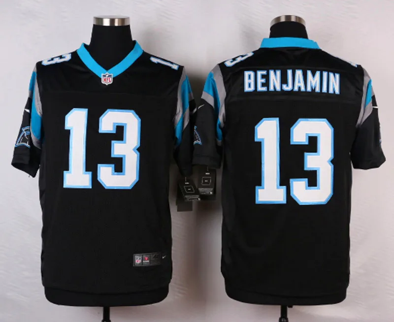 Синий Stitiched, carolina s, Cam Newton, Luke Kuechly, Greg Olsen, Kelvin Benjamin, Thomas Davis Kawann шорт Ryan Kalil Jersey - Цвет: Синий
