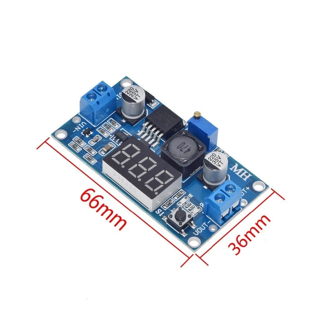 Высокое качество 3A Регулируемый DC-DC LM2596 LM2596S вход 4 V-35 V Выход 1,23 V-30 В постоянного тока dc понижающий Питание Регулятор модуль