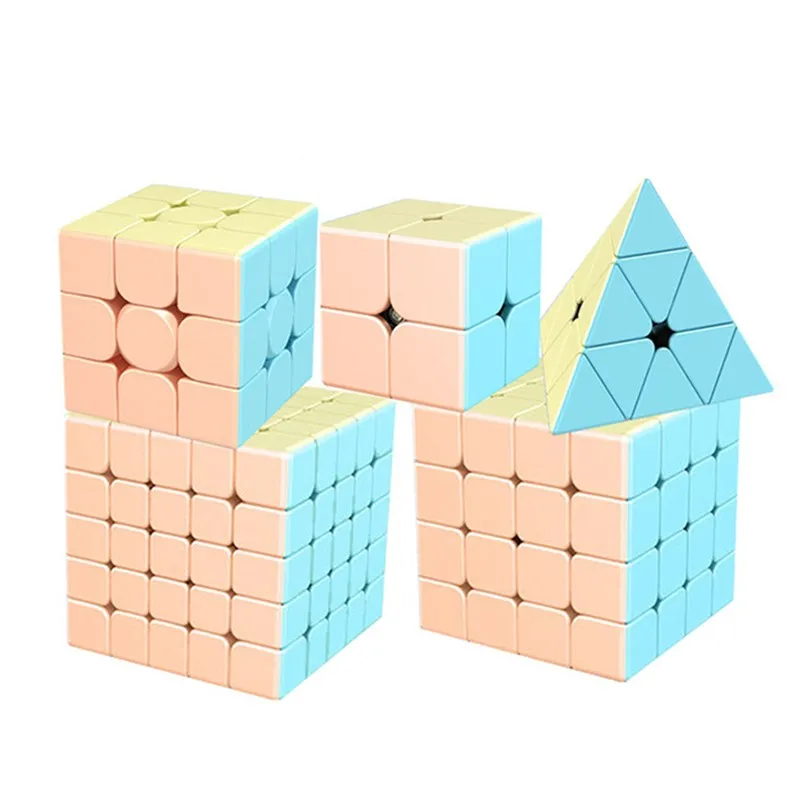 MoYu MeiLong 2x2 3x3 4x4 5x5 Пирамида Макарон волшебный куб скоростная гонка скраб липкий