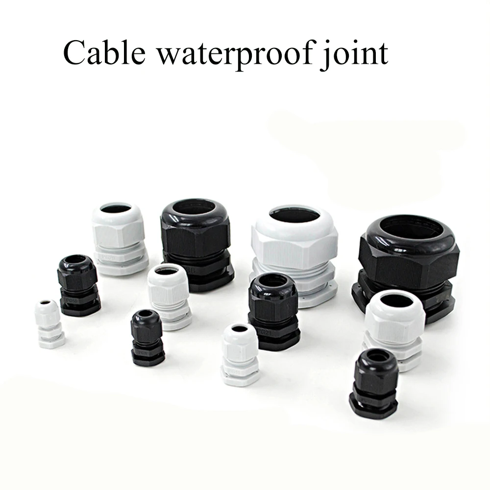 PG Type Cable and Wire Waterproof Joint PG7 PG16 PG25 PG29 PG36 PG48 Plastic Gegelan Head Fixed Nylon  Обустройство | Cable Glands -1005003219292551