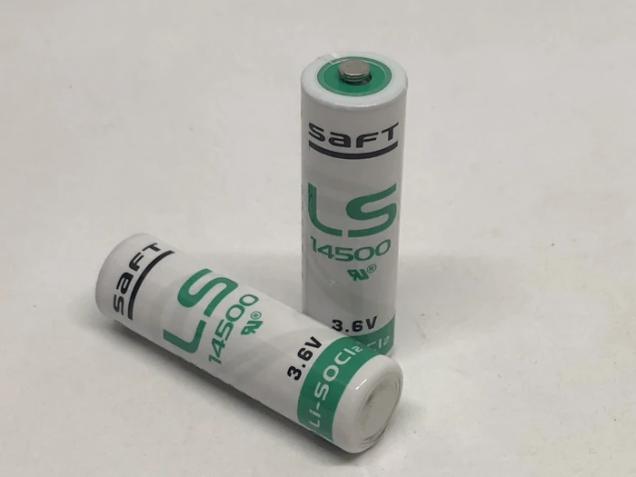 Литий полимерные аккумуляторы SAFT LS14500 AA 3 6 В 10 шт./лот|saft ls14500|aa 3.6v lithium batteries3.6v battery |