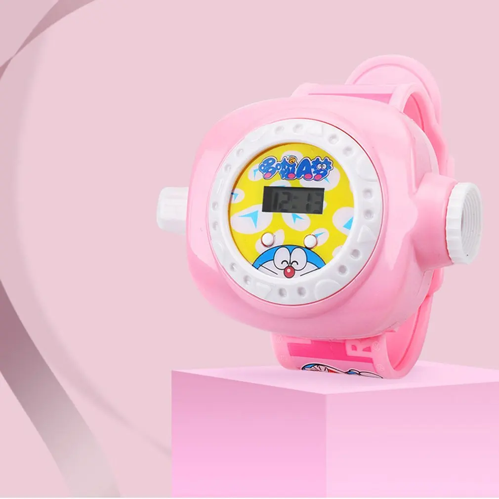 Submarine Small Column Projection Watch Cartoon Boy Female Child Student Electronic Baby Child Luminous