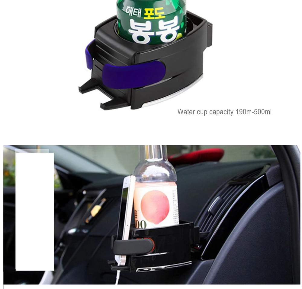 Air Vent Mount Car Phone Holder Universal Cell Phone Stand Mobile Phone Stander For iPhone Samsung Huawei Bottle Holder Support