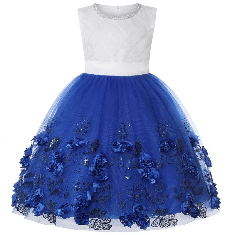 Flower Girl Wedding Party Dress girls dresses,flower girl dresses,floral appliqu&eacute; dress