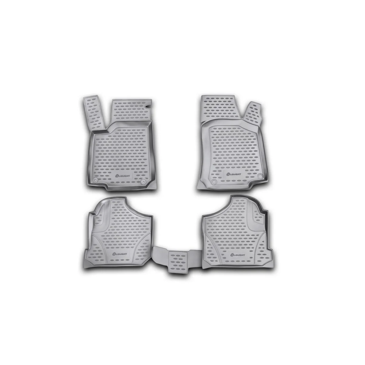 Коврики в салон vw golf iv 1998-2004, 4 шт.(полиуретан)(фольксваген гольф