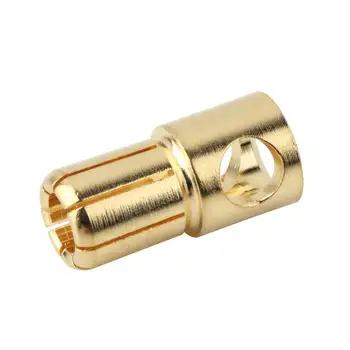 

NEW 6.0 Male Gold Bullet Banana Plug Connectors RC Battery Electronic Hook Exquisitely Designed Durable Gorgeous