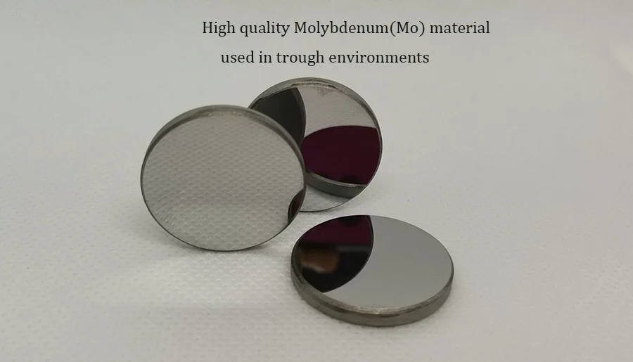 3 шт. диаметр 20 мм толщина 2 мм Mo зеркальные линзы Светоотражающие зеркала для CO2 лазерной гравировки режущая машина Mo kMirror