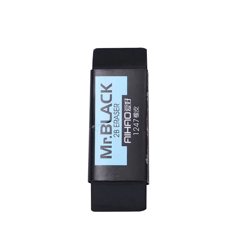 1pc Hobby 2B Black Office Tube Eraser Children's Cute Eraser Clean Drawing Office School Art Stationery Set