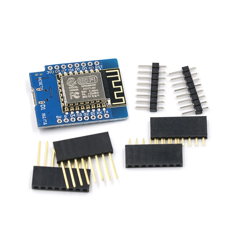 D1 Mini ESP8266 ESP 12 CH340G CH340 V2 USB WeMos макетная плата NodeMCU Lua IOT 3 В с контактами|Запасные