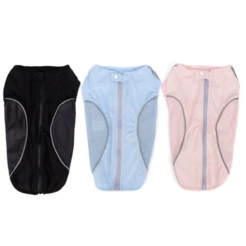 

Summer Cool Dog Clothes Vest Reflective Breathable Mesh Pet Clothes Thin Dog Coat To Keep Dog Cool XS-3XL