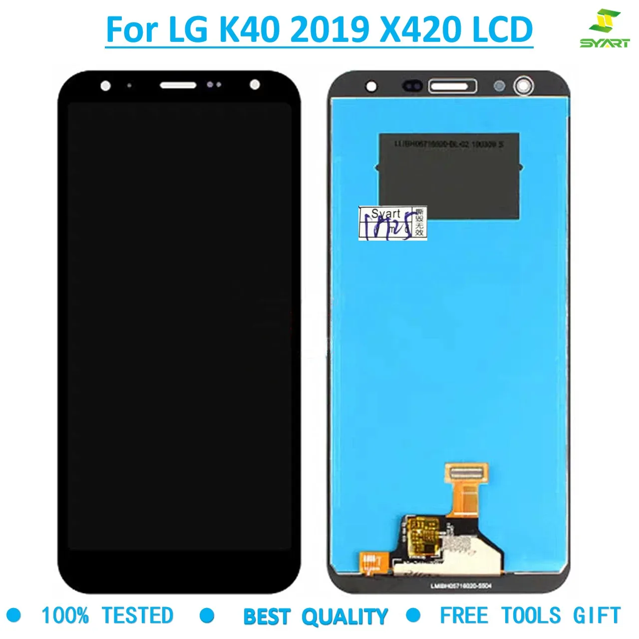 

5.7" lcds For LG K40 2019 LCD X420 LMX420HM LMX420EM display senior touch screen panel digitizer accembly for LG K12 Plus