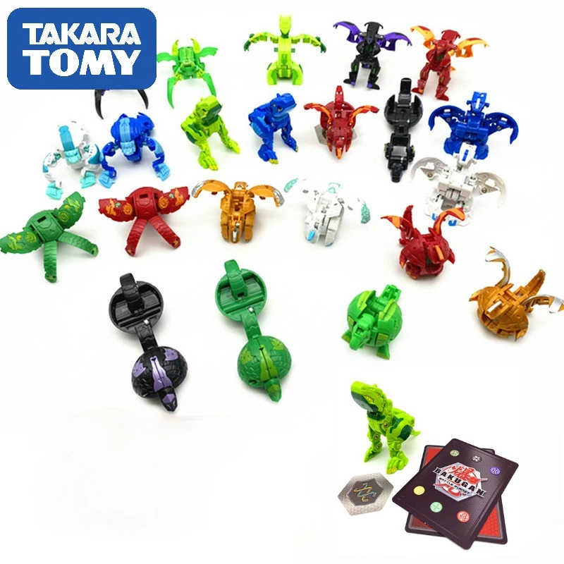 TAKARA TOMY-tarjeta magnética BAKUGAN Original, sin caja, Batalla, Brawlers, DRAGONOID, fusión de metales, metacrilato, bola, giroscopio
