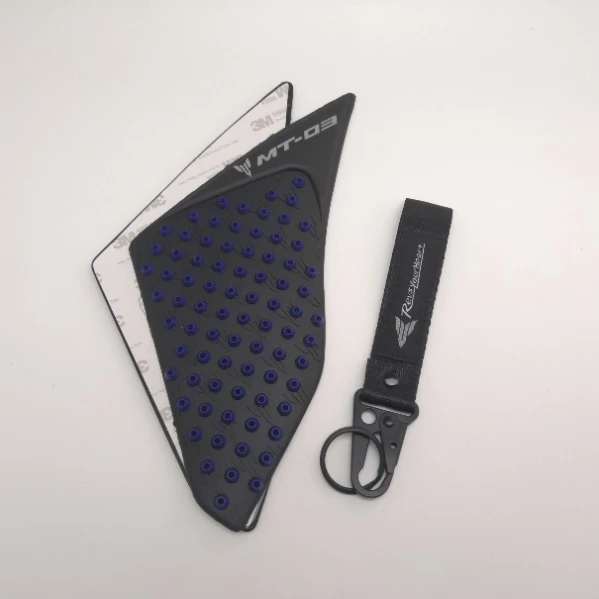 side pad Для YAMAHA MT03 MT-03 MT 03 мотоциклетные противоскользящие Танк Pad Сторона газа Колено сцепление тяговые колодки протектор наклейки - Цвет: side pad