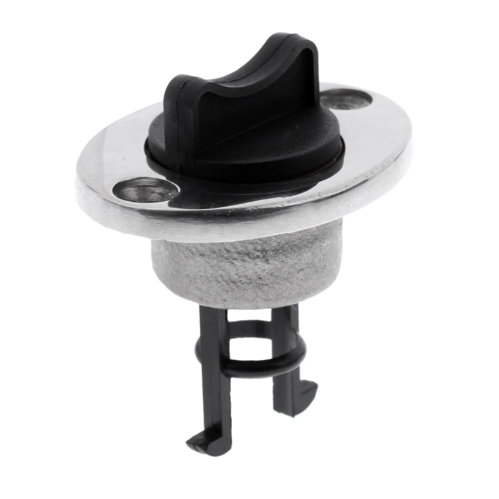 

Kayak Plugs Hull Drain Plug for Marine Boat Yacht Canoe Sliver&Black Nylon 1 inch 25mm Diameter