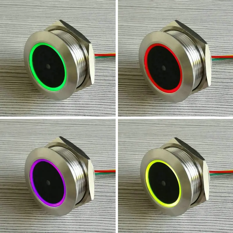 GM60 UART Stainless Steel Enclosure Controlled Ring Indicator Light 1D ...